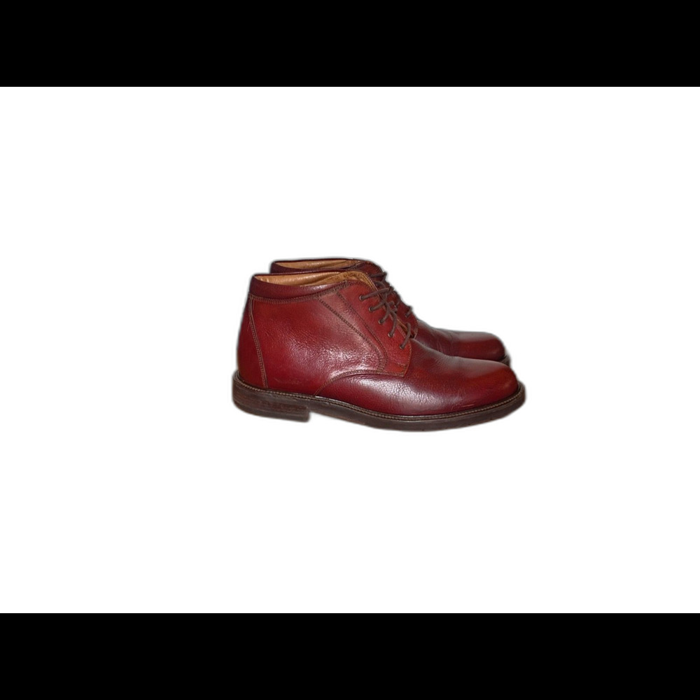 Johnston & Murphy Passport Burgundy Leather Chukka Boots Men's 11